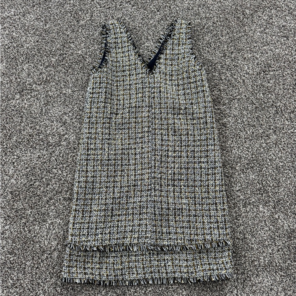 NWT The Loft Chic Tweed Sleeveless Dress